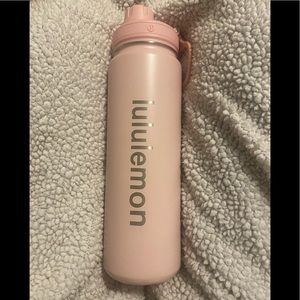 pink mist lululemon water bottle